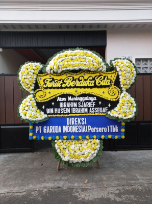 Papan Bunga Duka di Damang Batu